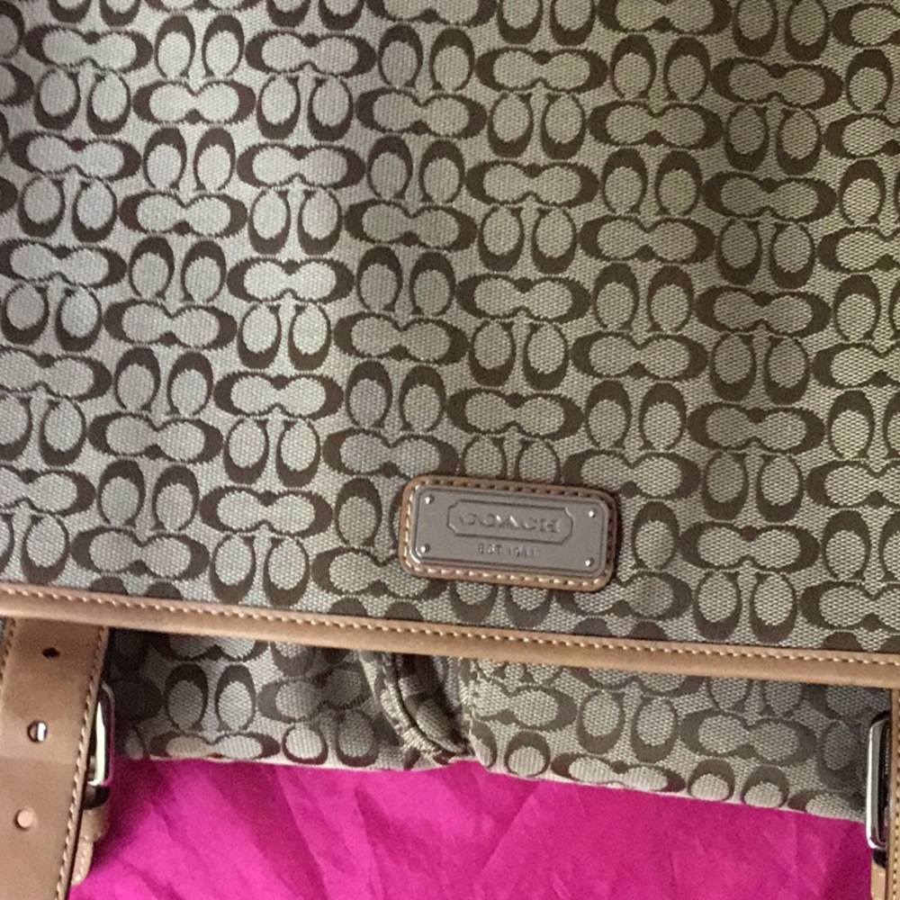 coach Signature laptop carry bag preowne like new - Picture 4 of 16
